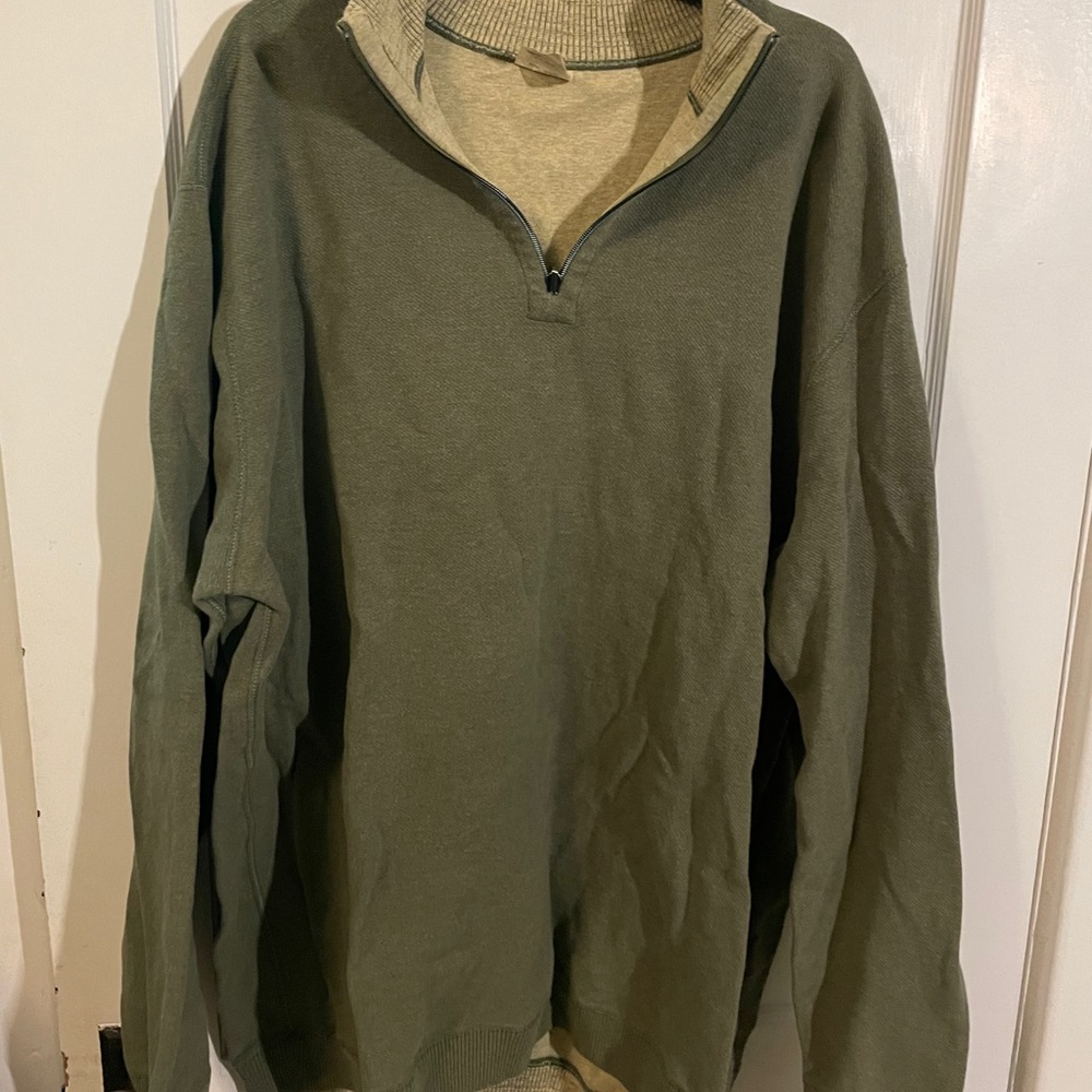 3XLT 1/4 zip sweatshirt. Foundry.  Worn 2x!